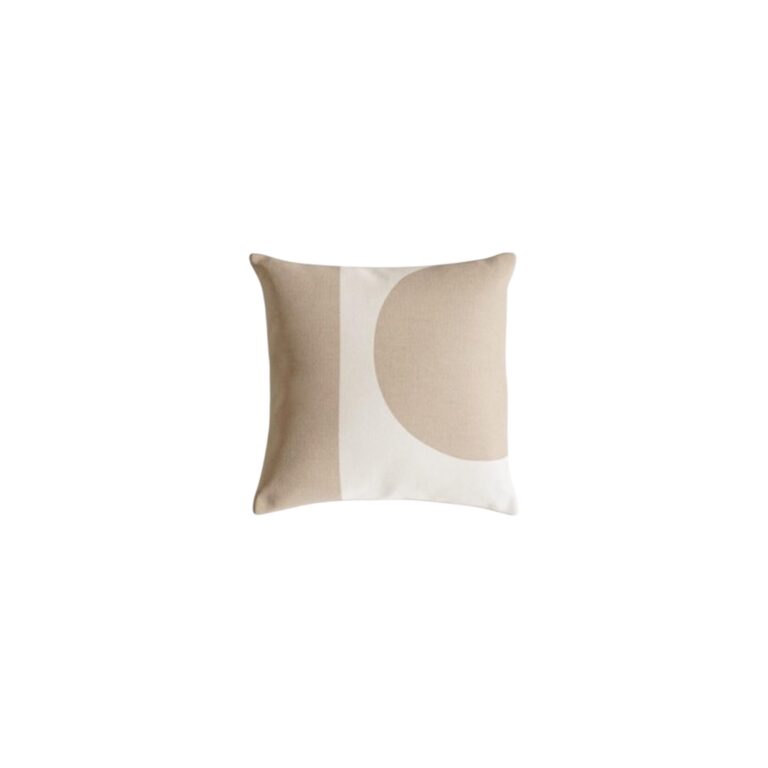 Big Logo Pude 55x55 Pale Beige/Sand Beige