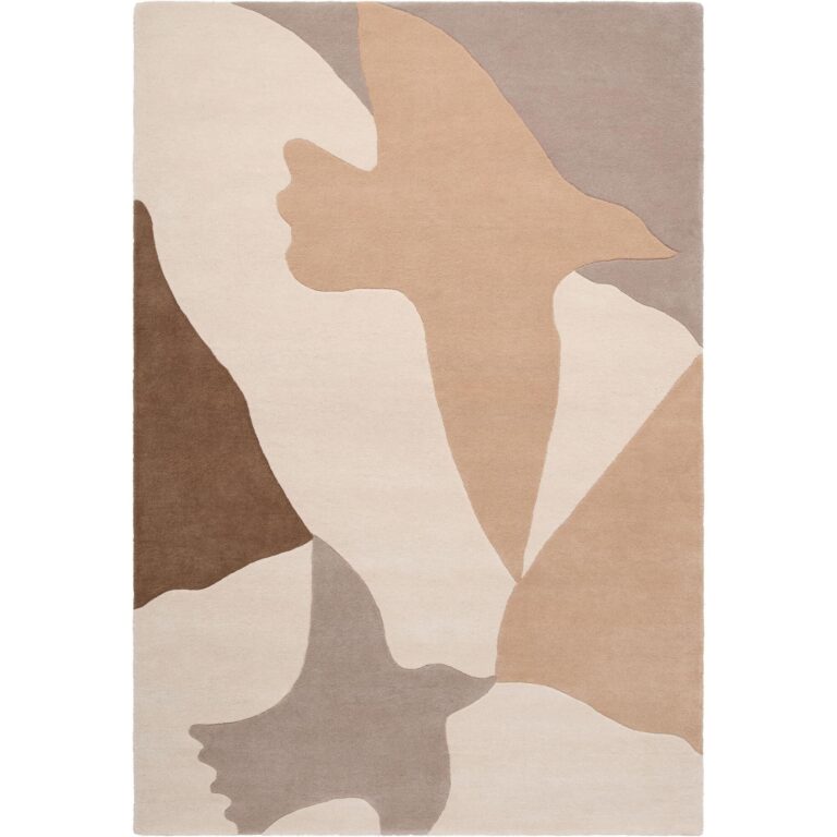 Bird Gulvtæppe 180x270 cm Beige