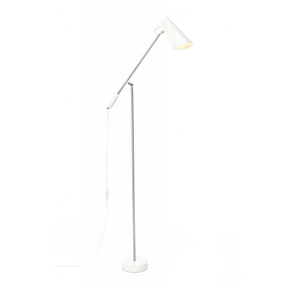 Birdy Gulvlampe Hvid