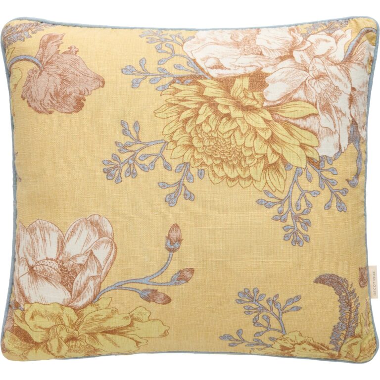 Bloom Pude 50x50 Guld