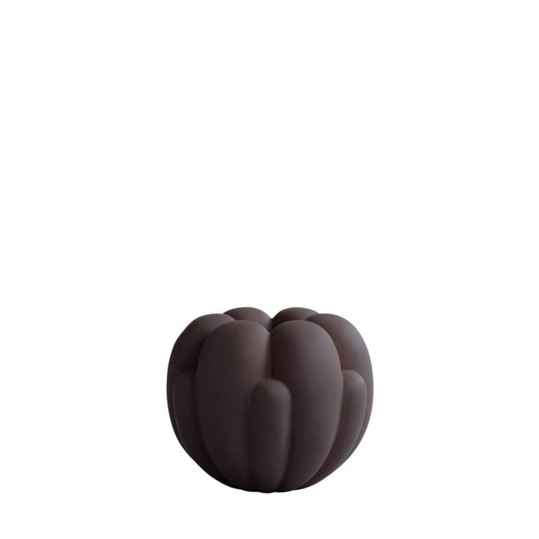 Bloom Vase Mini Chokoladebrun