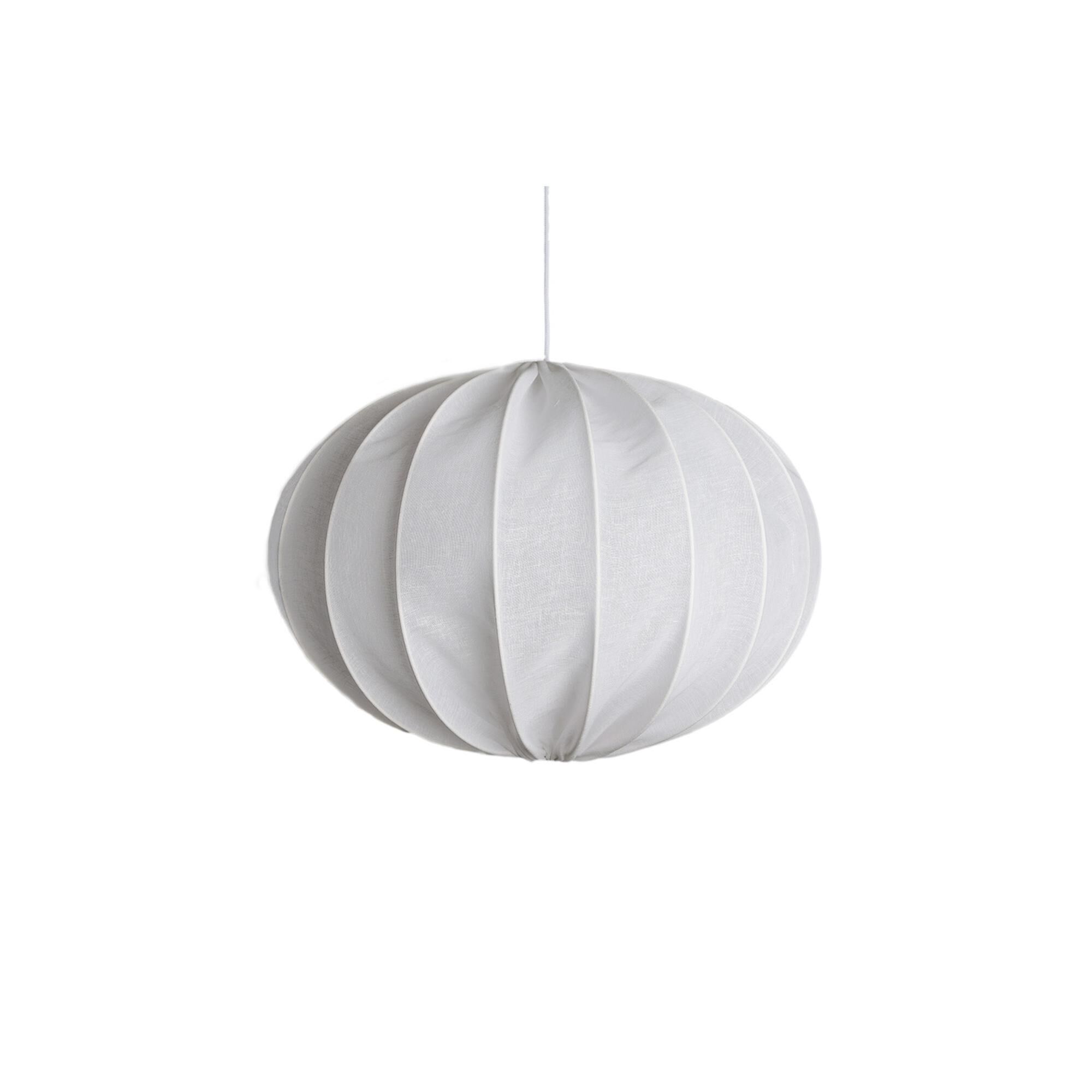 Boll 65 Lampeskærm Linned/Hvid