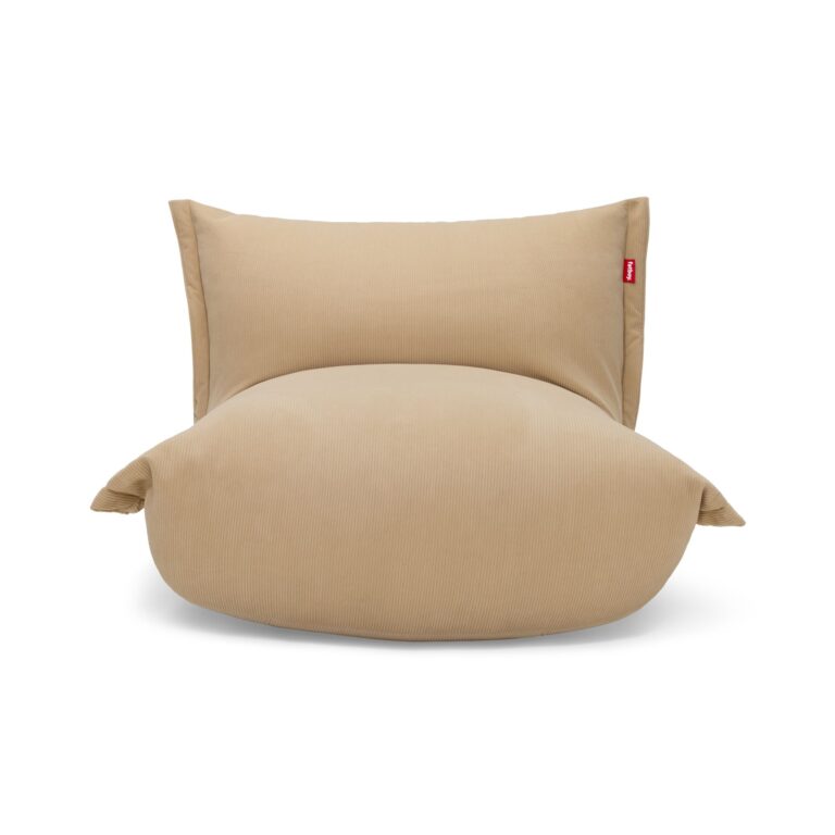Bonbaron Slim Cord Lænestol Beige