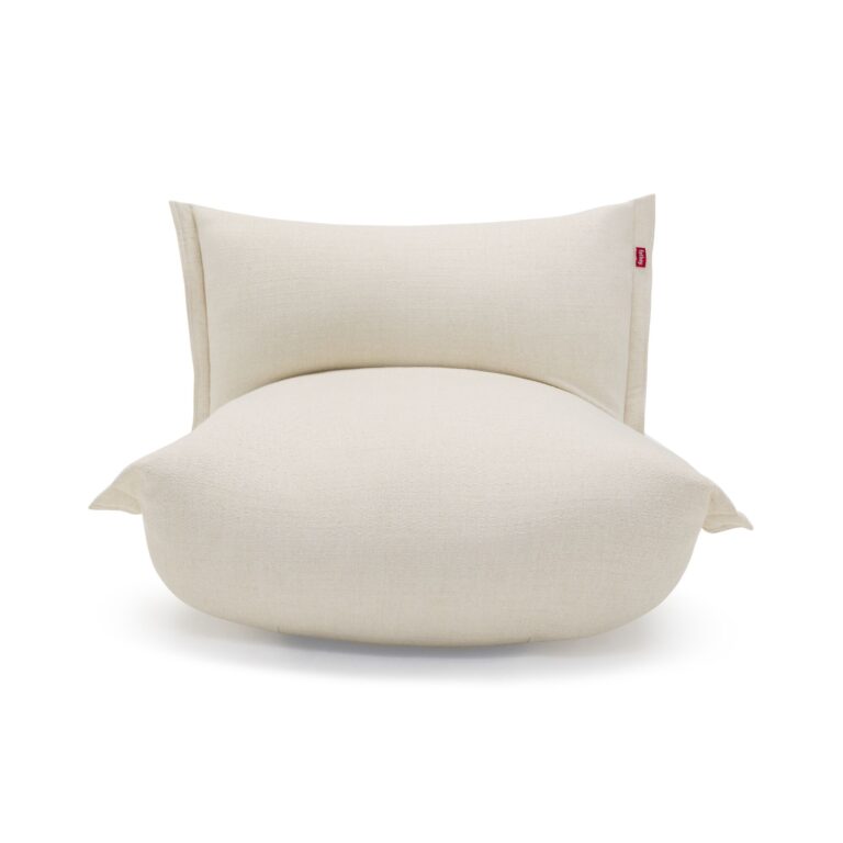 Bonbaron Slim Recycled Boucle Lænestol Creme