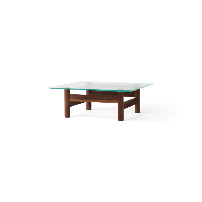 Brasilia Sofabord Valnød/Glas