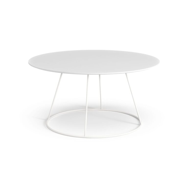 Breeze Sofabord Ø80 Hvid
