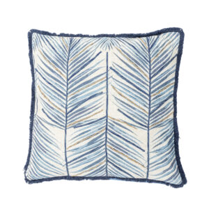 CREATIVE COLLECTION Laval Pude, Blå, Bomuld (L50xB50 cm)