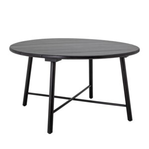 CREATIVE COLLECTION Lope spisebord, rund - sort akacietræ (Ø140)