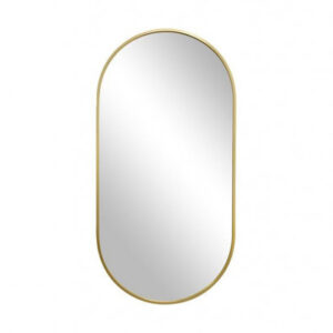 Callisto Ovalt Spejl - 60x120 cm Guld