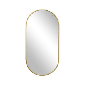 Callisto Ovalt Spejl - 70x130 cm Guld