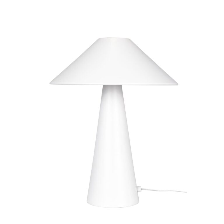 Cannes Bordlampe Hvid