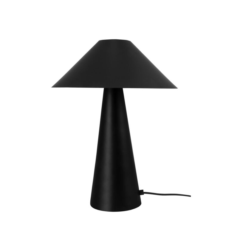 Cannes Bordlampe Sort