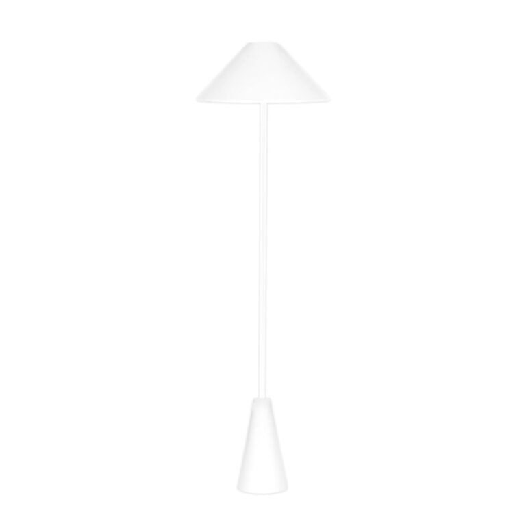 Cannes Gulvlampe Hvid