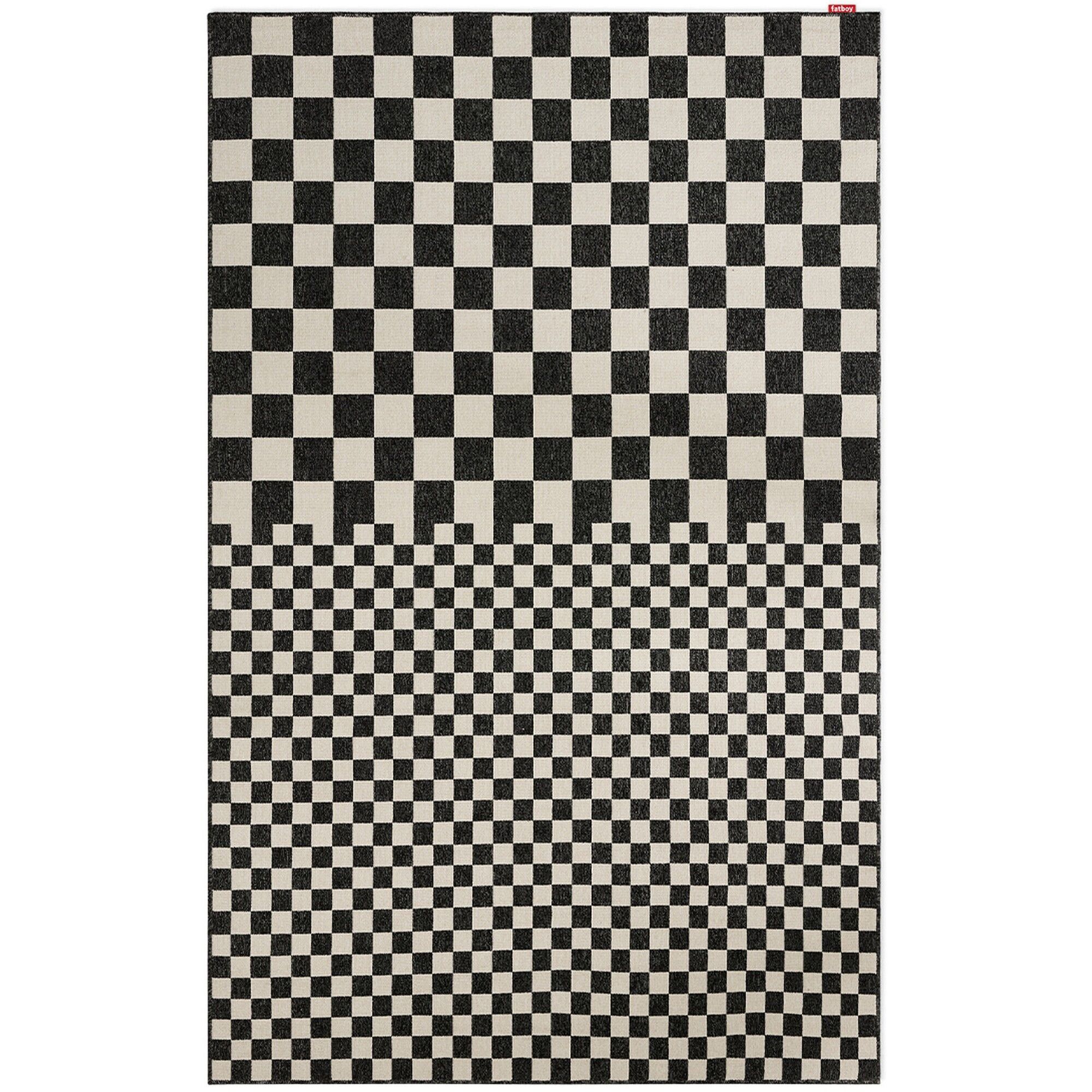 Carpretty Grand Square Affair Gulvtæppe 200x300 cm Antracit/Creme