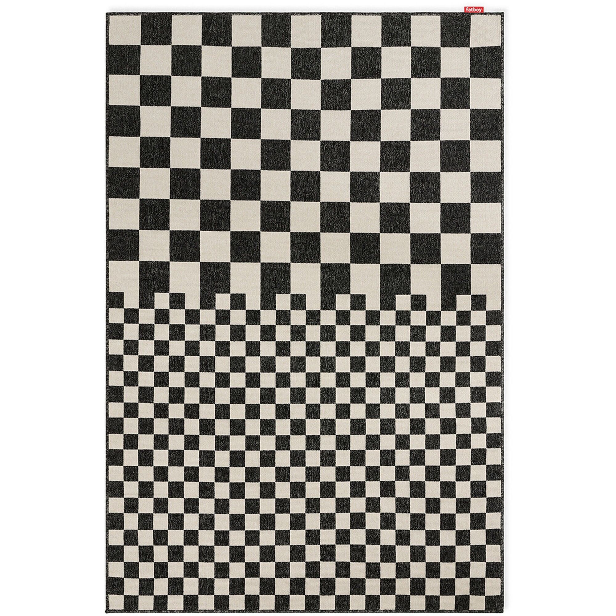 Carpretty Petit Square Affair Gulvtæppe 160x230 cm Antracit/Creme