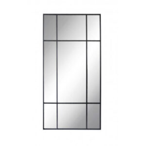 Cassiopeia Spejl - 110x220 cm Sort