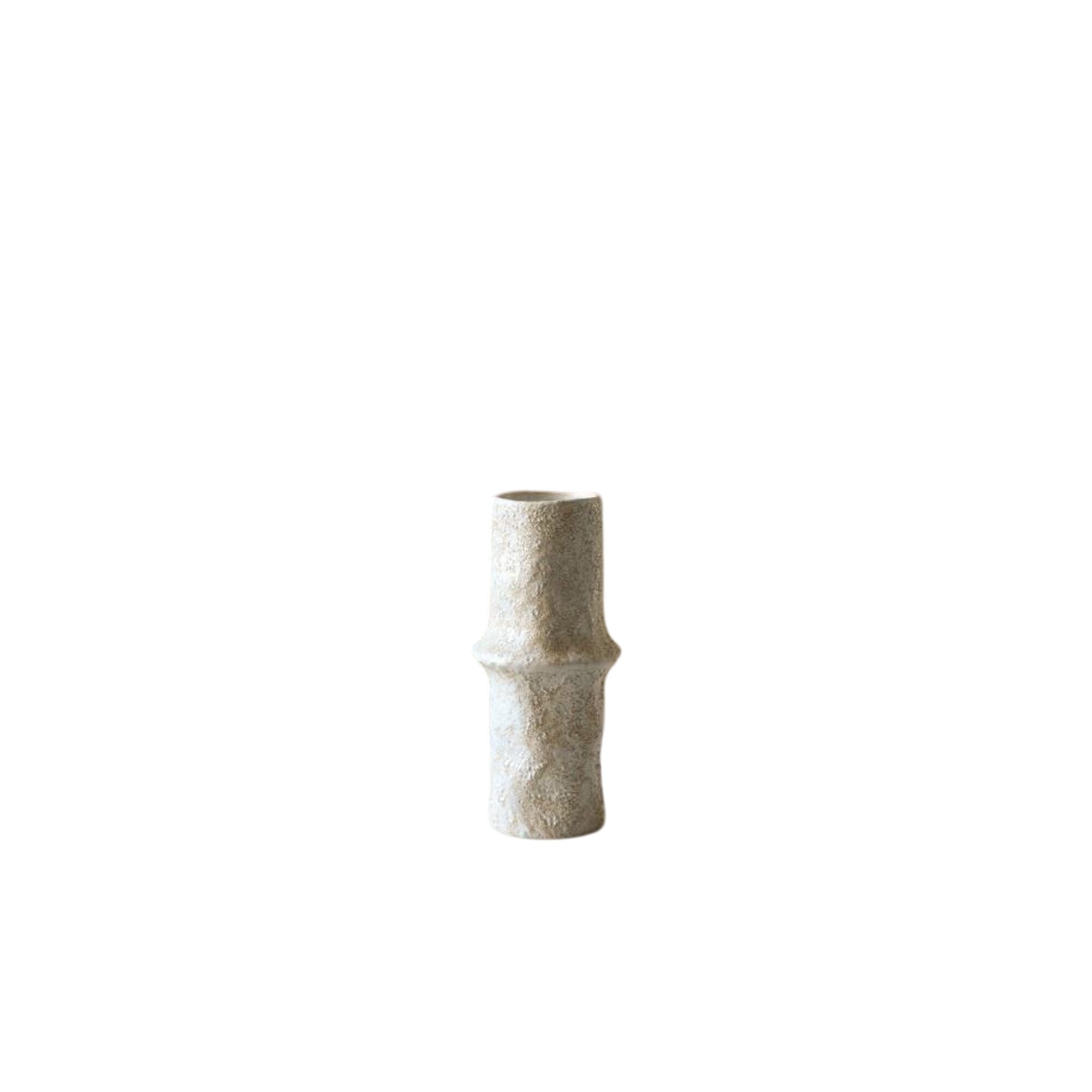 Ceramic Earth Vase Lille Grå