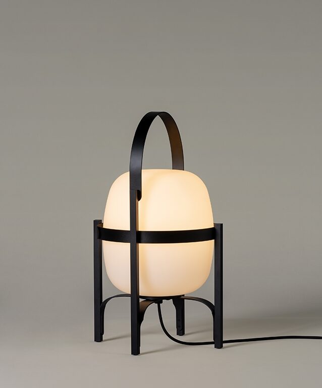 Cesta Exterior bordlampe, sort