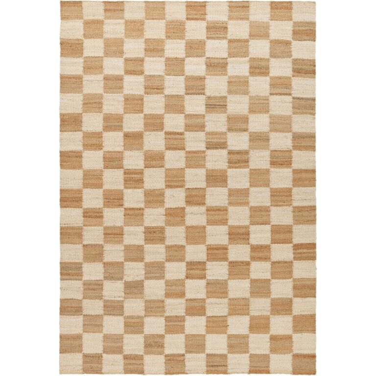 Chess Gulvtæppe 200x300 Off-white/Natural Jute