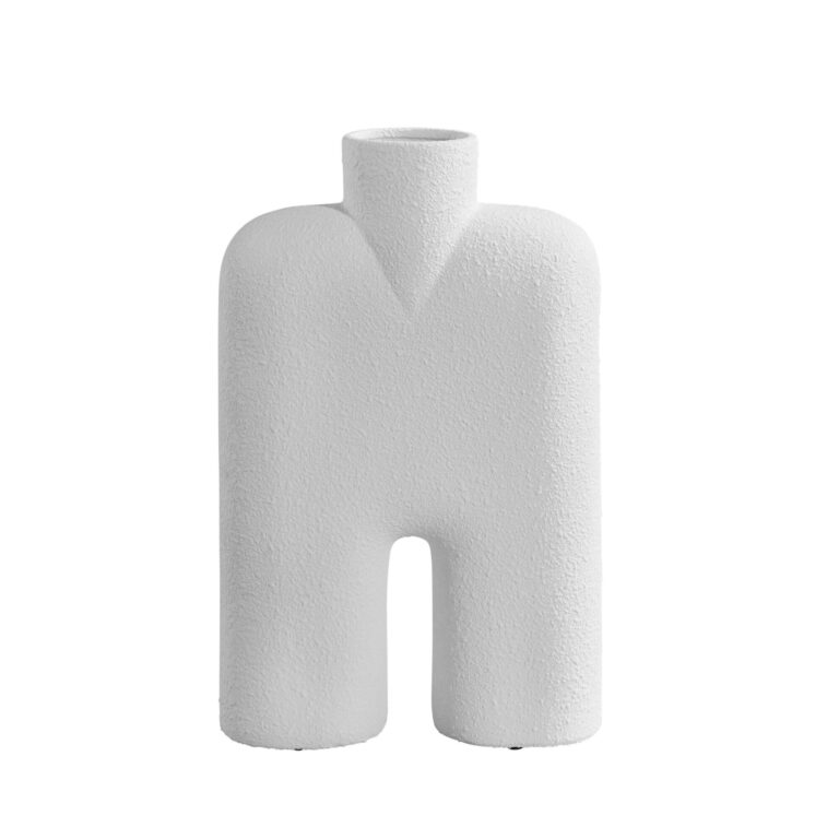 Cobra Vase Høj Medium Bubble White
