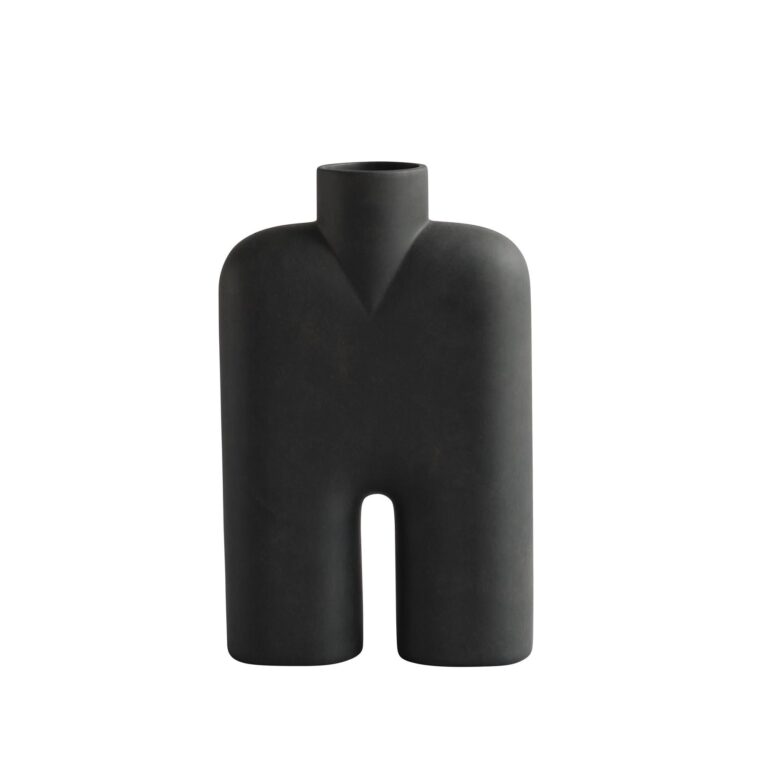 Cobra Vase Høj Medium Coffee