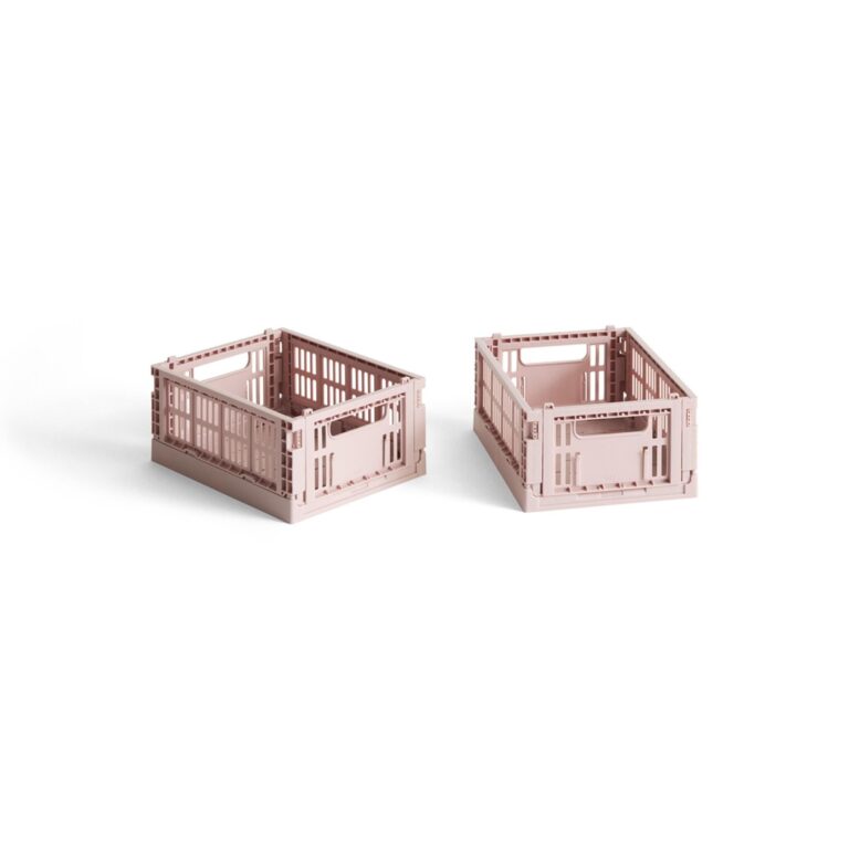 Colour Crate Opbevaringskasse Mini Sæt af 2 Blush