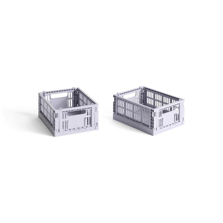 Colour Crate Opbevaringskasse Mini Sæt af 2 Lavender
