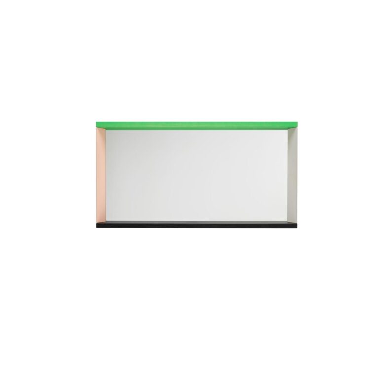 Colour Frame Spejl Medium Grøn/Pink