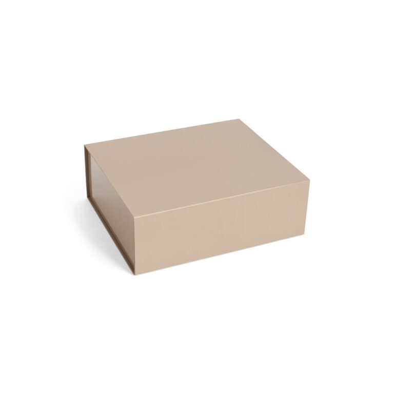Colour Opbevaringskasse M Nougat