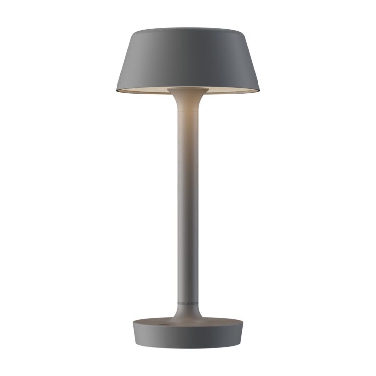 Companion T2 Bordlampe Stor Mat Grå