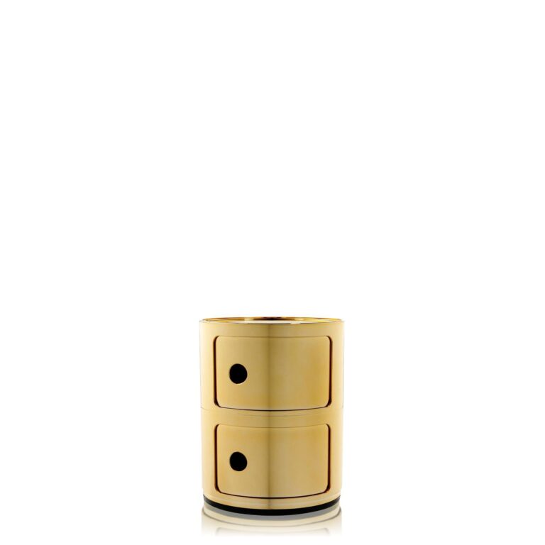 Componibili 2 Skab Guld