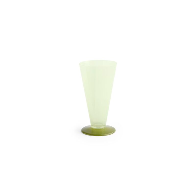 Conical Vase Lille Lysegrøn/Mørk Lime
