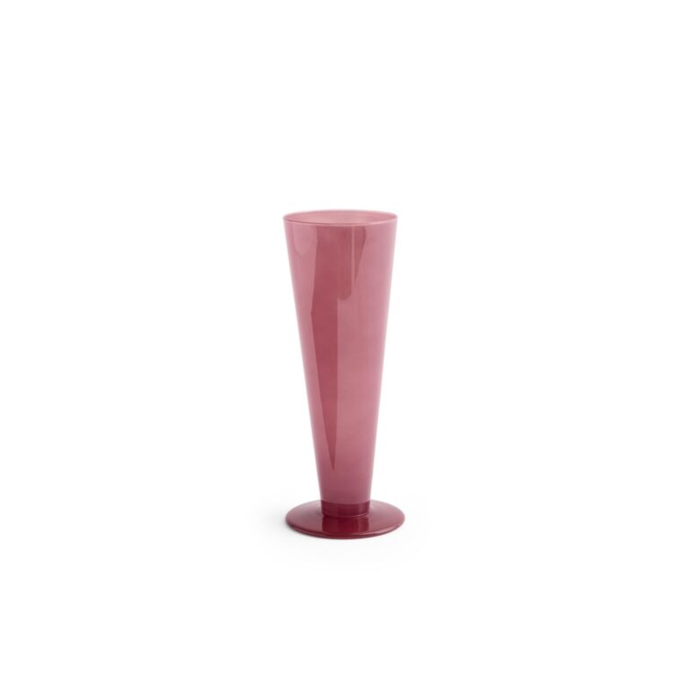 Conical Vase Medium Rose/Mørkerød