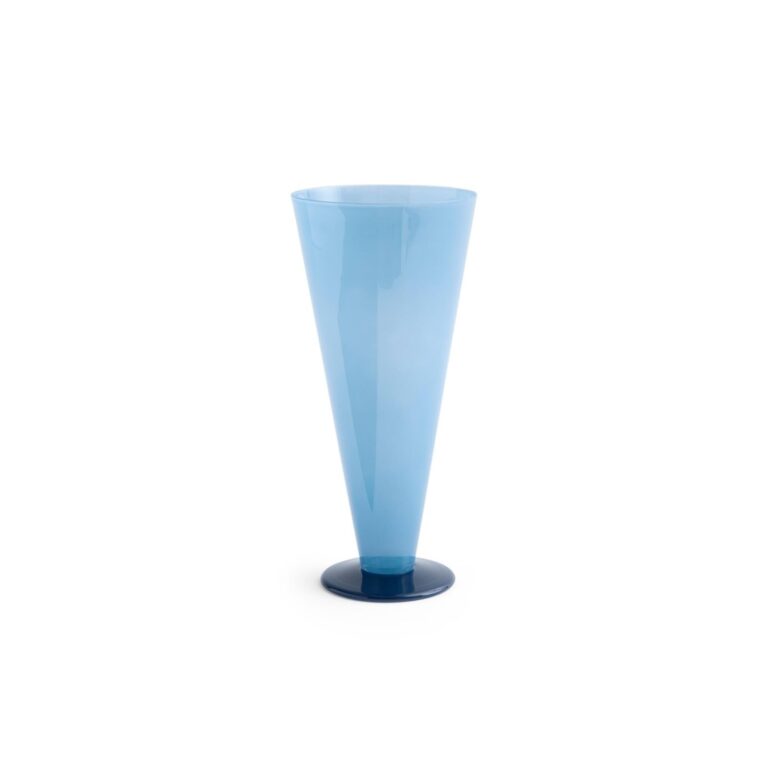 Conical Vase Stor Petroleumblå/Mørkeblå