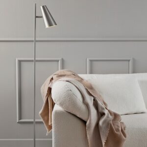 Cono gulvlampe, satin