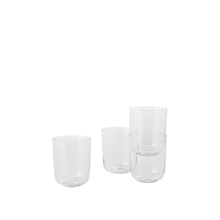 Corky Glas 4 Stk Klar 10 cm