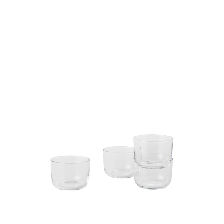 Corky Glas 4 Stk Klar 6 cm