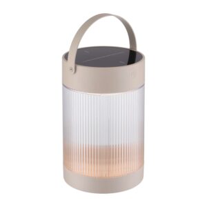 Coupar Solar bordlampe m/solcelle, sand