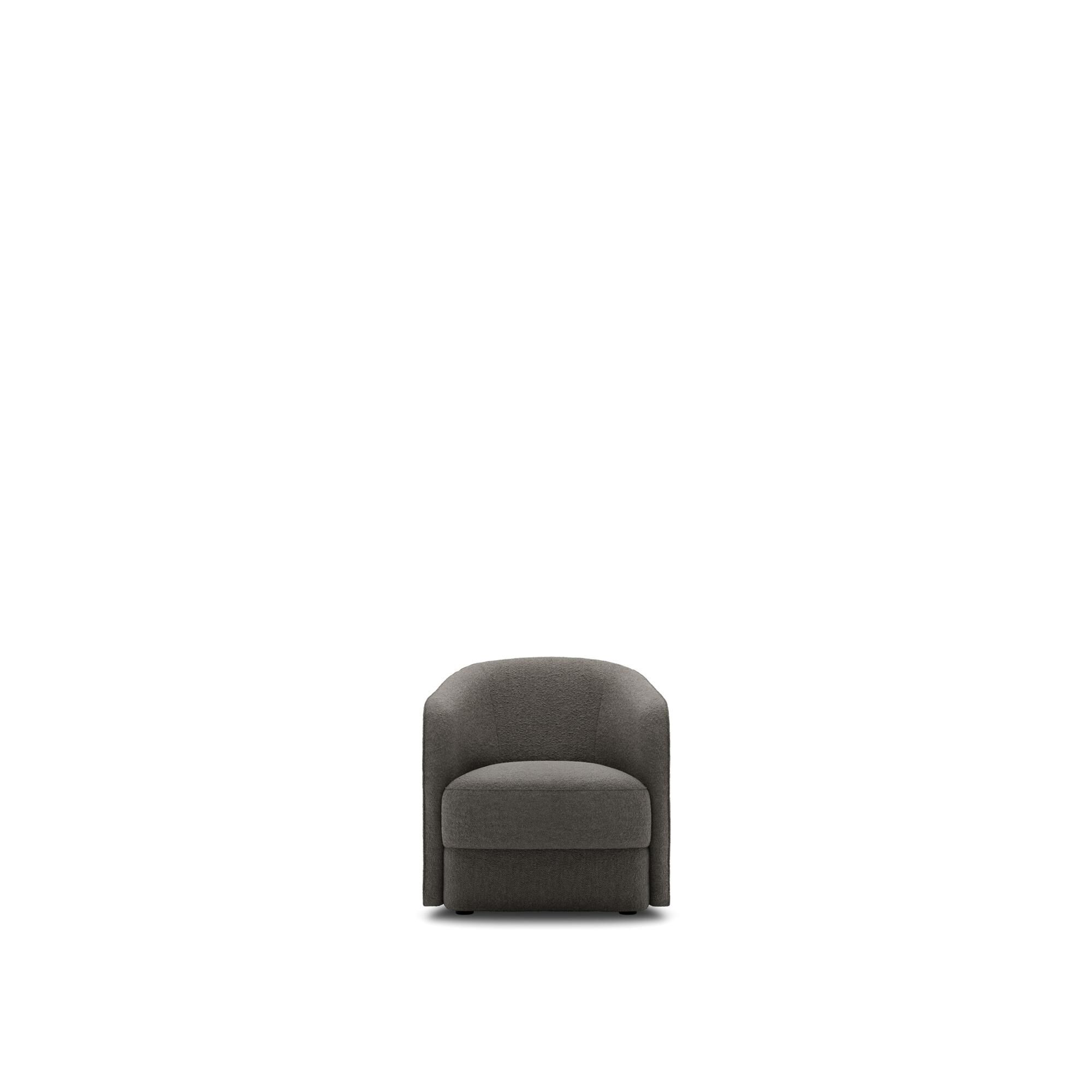 Covent Narrow Lænestol Dark Taupe