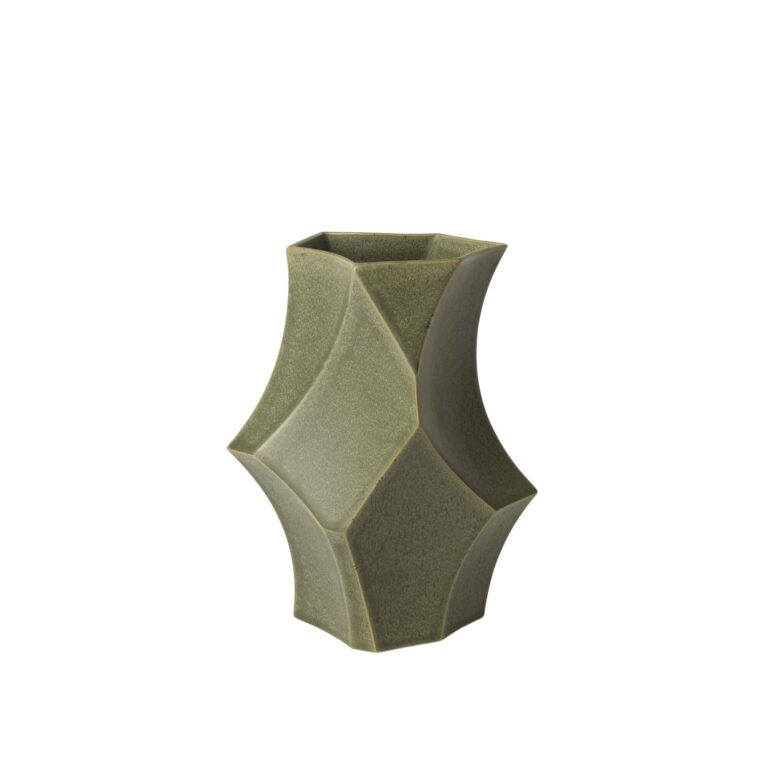 Cueva Vase H26 Dark Sage