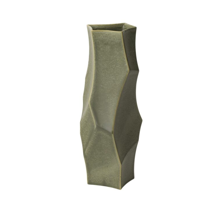 Cueva Vase H37 Dark Sage