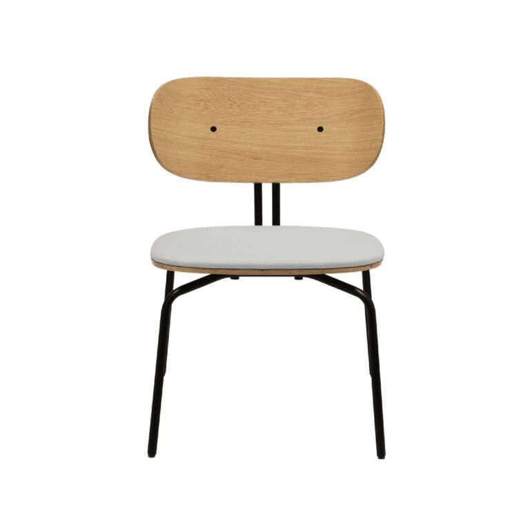 Curious Lænestol Sterling/Sort