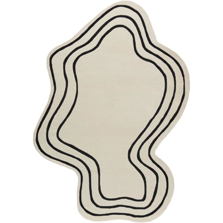 Curve Gulvtæppe 250x350 Off White
