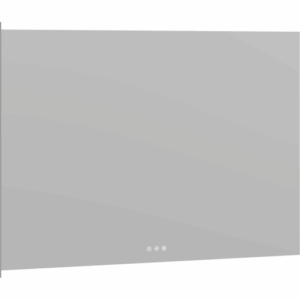 Dansani You Panorama spejl med lys, dæmpbar, 100x80 cm