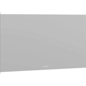 Dansani You Panorama spejl med lys, dæmpbar, 120x80 cm