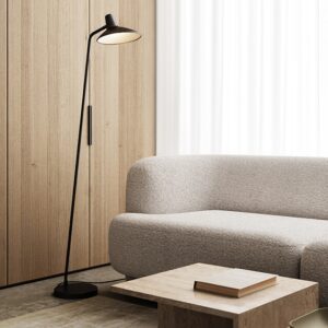 Darci gulvlampe, sort