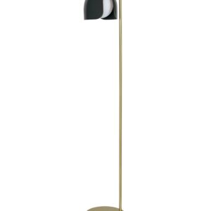 Decor Corolle gulvlampe, sort/guld
