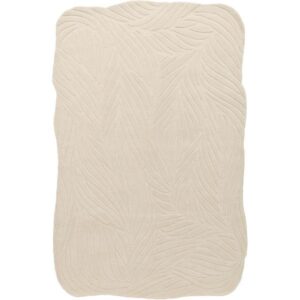 Decotique Leaf Gulvtæppe 250x350 Off-white