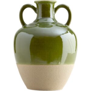 Decotique Rosalba Vase 33 Grøn/Creme