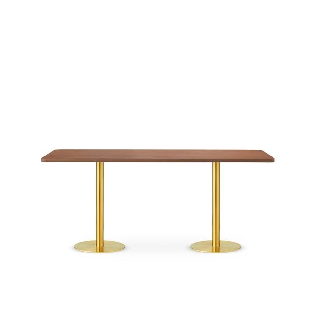 Design By Us Skins Sofabord 174x74 Guld/Brandy